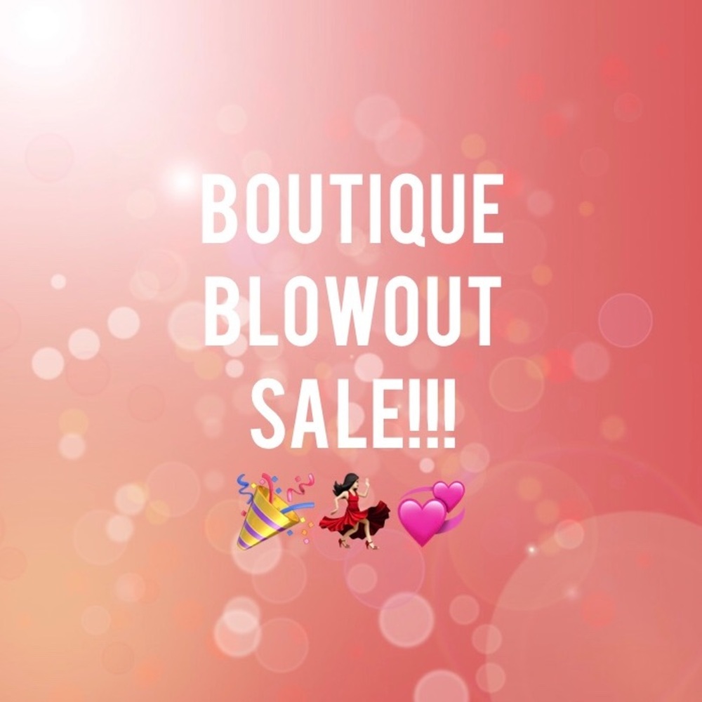EVERYTHING IS ON SALE!!! 🎉🎉🎉